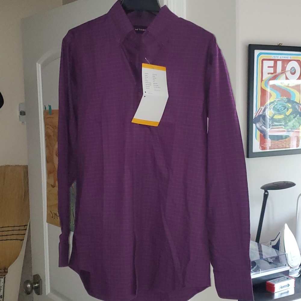 Paul Fredrick Men's button-down shirt MED